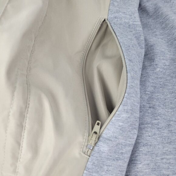 Van Heusen Full Zip Jacket Mens Size Large Lightweight Lined Beige - Picture 7 of 9